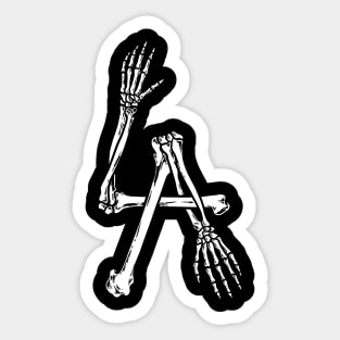 Los Angeles Bones Sticker